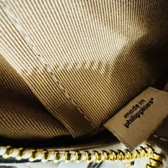 COACH Designer Mini Jamie Camera Bag Signature With Bee Print purse Crossbody - Picture 7 of 8